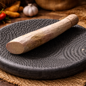 মাটির বাটনা সেট (বাটনা + হাত পেষণদণ্ড)