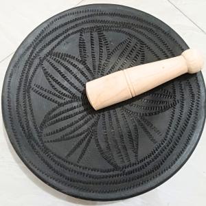 রংপুরের ঐতিহ্যবাহী মাটির বাটনা পিষনি